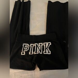 Vintage PINK Wide Leg Sweatpants Size XS/S